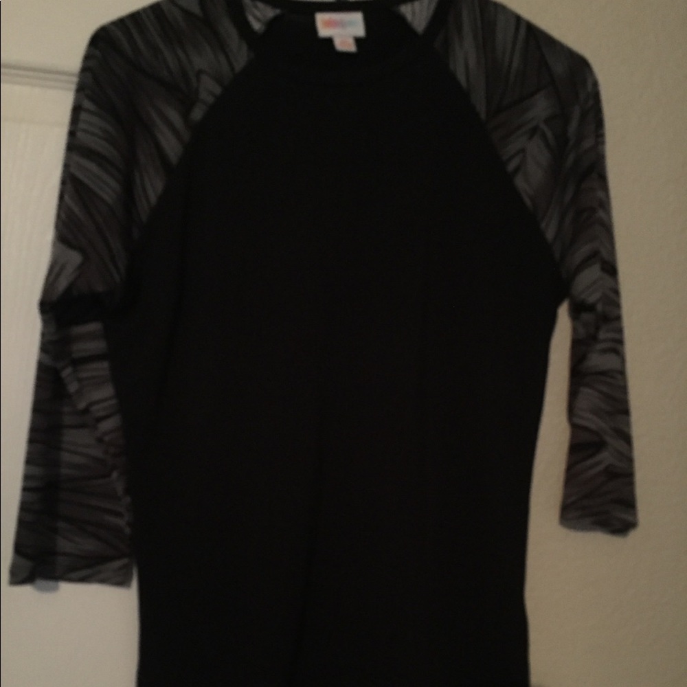 Lularoe Xs Randy Mummy Halloween Black Gray